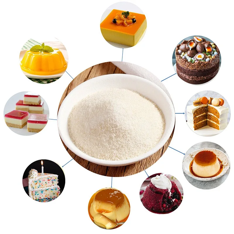 Factory Price Halal Grade Food Grade Gelatin Powder with best price